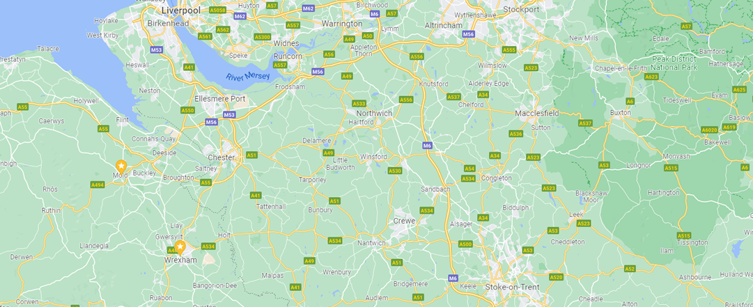 Cheshire Cleaner Map