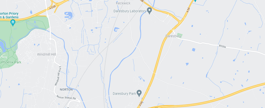 Daresbury Cleaner Map