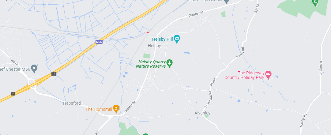 Helsby Cleaner Map