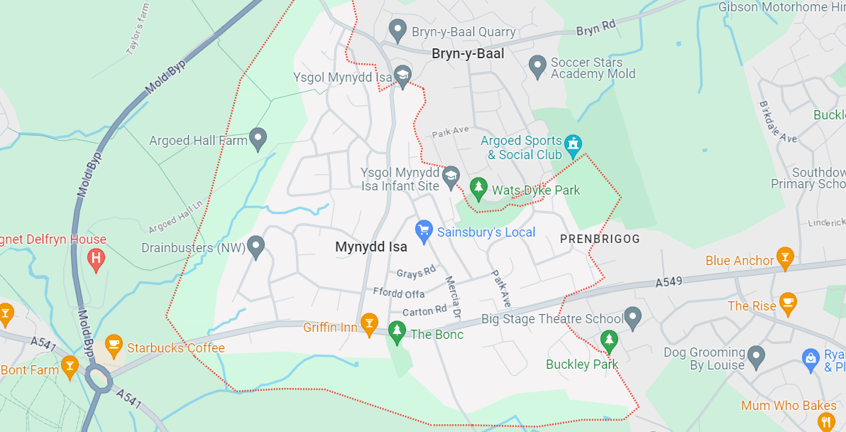 Mynydd Isa Cleaning Services Locations