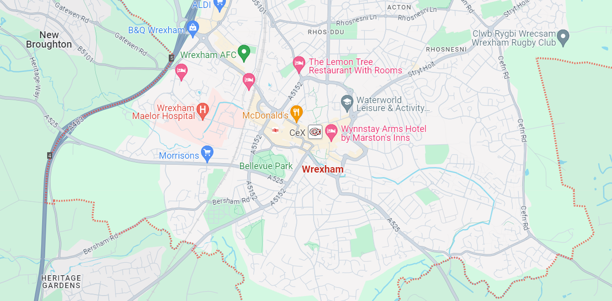 Wrexham Cleaning Services Locations